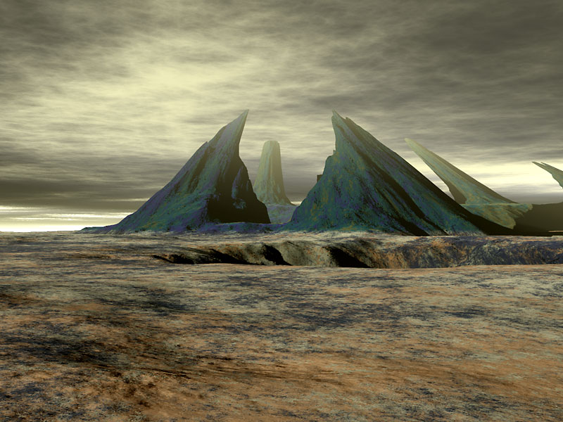 Alien Artifacts III - The four Friends