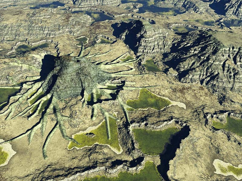 Alien Artifacts VII - The Living Mountain